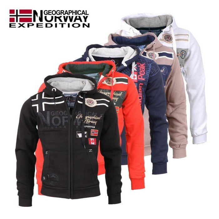 GEOGRAPHICAL NORWAY mikina pánská GARADOCK