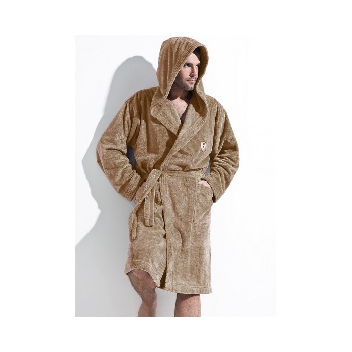 L&L župan pánský IWO s kapucňou cappuccino