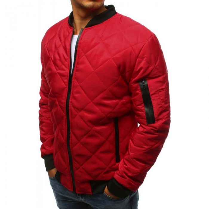 DStreet bunda pánská prošívaná (tx2210) bomber jacket