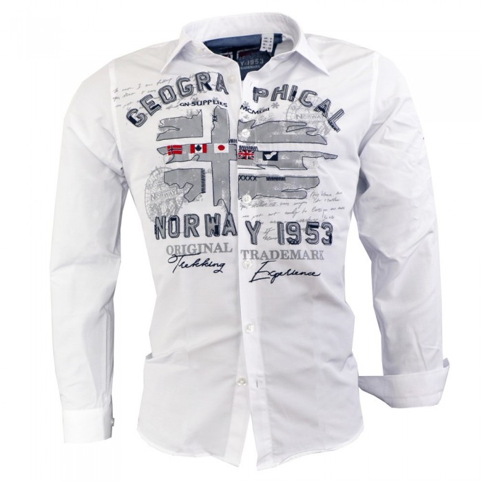 GEOGRAPHICAL NORWAY košile pánská ZOLDUC MEN 100