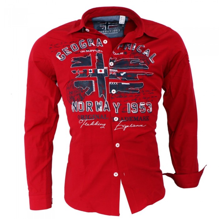 GEOGRAPHICAL NORWAY košile pánská ZOLDUC MEN 100