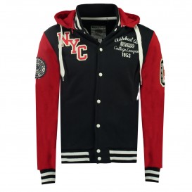 GEOGRAPHICAL NORWAY mikina pánská baseballová ALL IN MEN HOOD 100